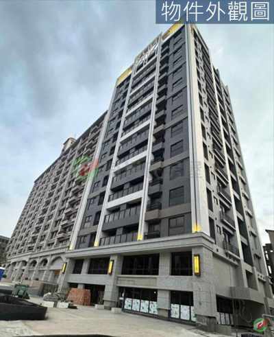 大園客運園區@英堡日朗邊間三房+車@三面採光